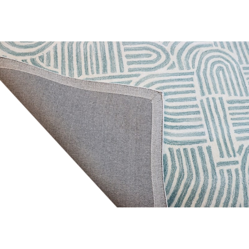 Bashian Trenton Beige Contemporary Area Rug