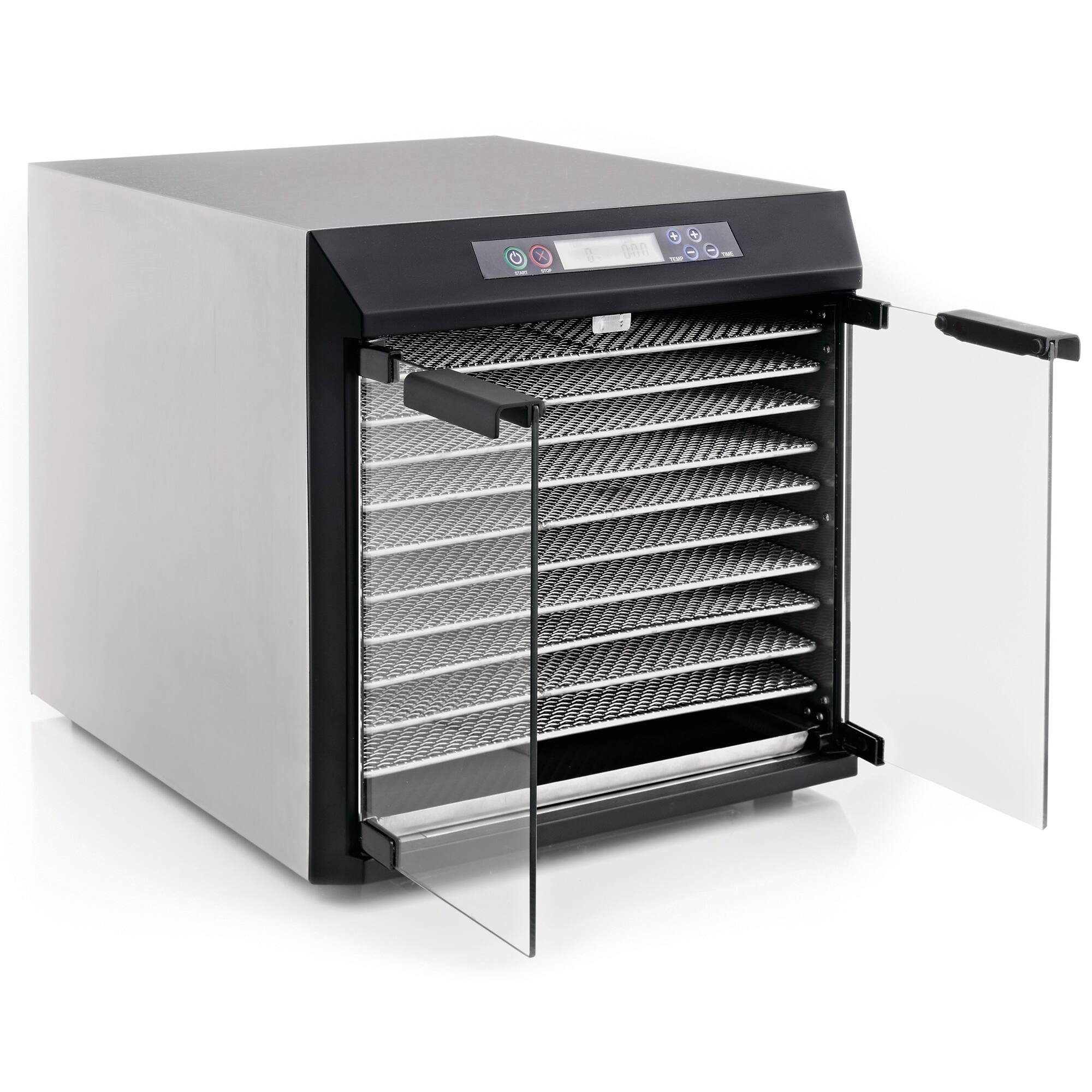 Excalibur 600W Stainless Steel 10 Tray Commercial Food Dehydrator Bed