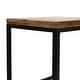 preview thumbnail 7 of 9, Finley Industrial Solid Wood and Metal Counter Height Stool by Furniture of America