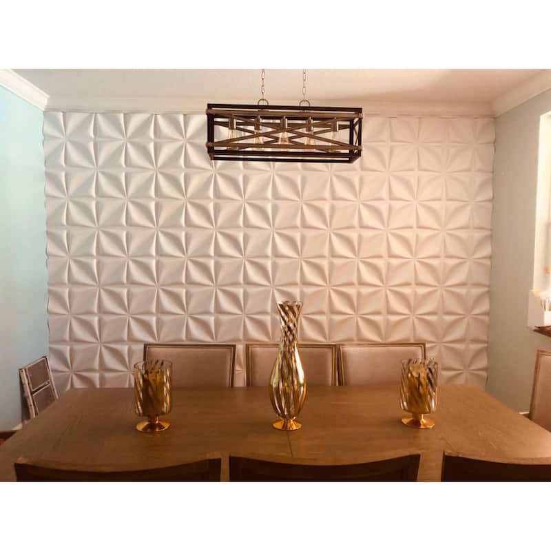 Art3d 3D Wall Panels PVC Butterfly Design (32 Sq.Ft)