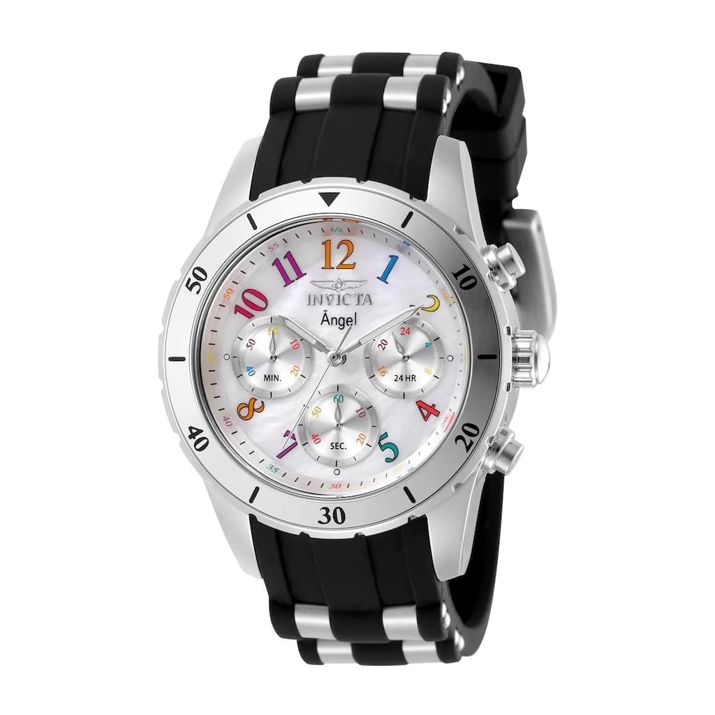 Invicta Women's 49802 Angel Quartz VD54 White Dial Watch