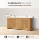 preview thumbnail 41 of 130, Tokyo Bath Vanity with Quartz Stone Top without Mirror