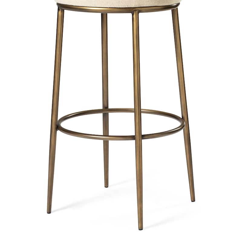 Maven Lane Stella Metal Kitchen Dining Stool