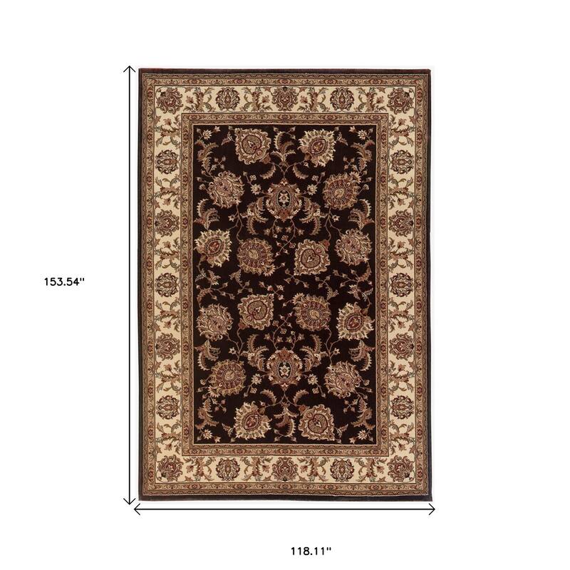 HomeRoots Oriental Traditional Runner Area Rug