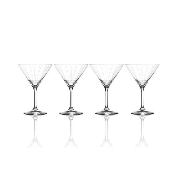 slide 2 of 4, Mikasa 'Berlin' 9.5 oz. Martini Glass (Set of 4)
