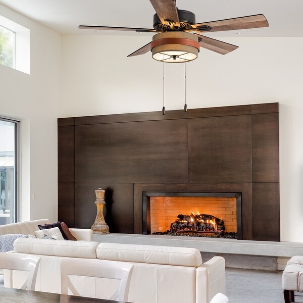 Linen ceiling fan light shades sale