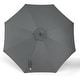 preview thumbnail 7 of 10, Holme 9-foot Steel Market Patio Umbrella with Tilt-and-Crank