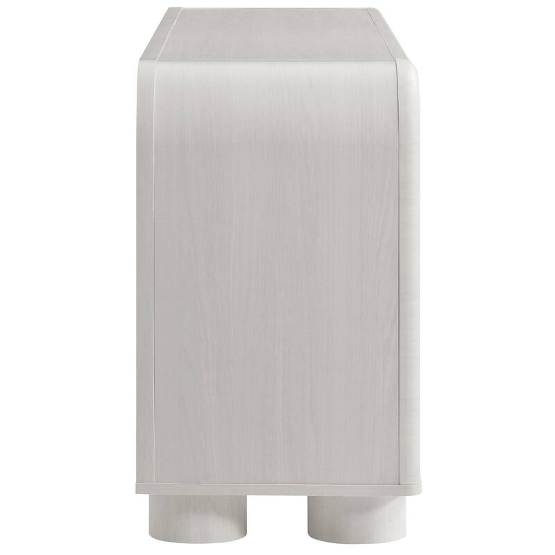 Bellamy Curved 4-Door Sideboard Cabinet