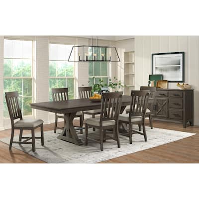 Sullivan Burnished Clay Slat Back Side Chairs (Set of 2)