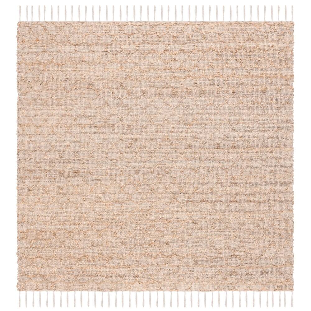 SAFAVIEH Handmade Cape Cod Zorina Coastal Jute Tassel Rug
