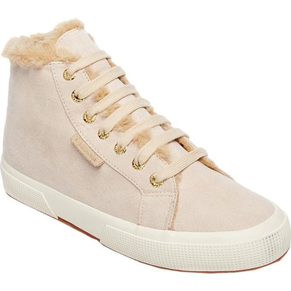 superga shearling sneakers
