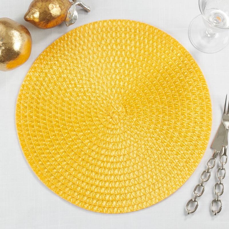 Round Placemats (Set of 4) - 15"x15"