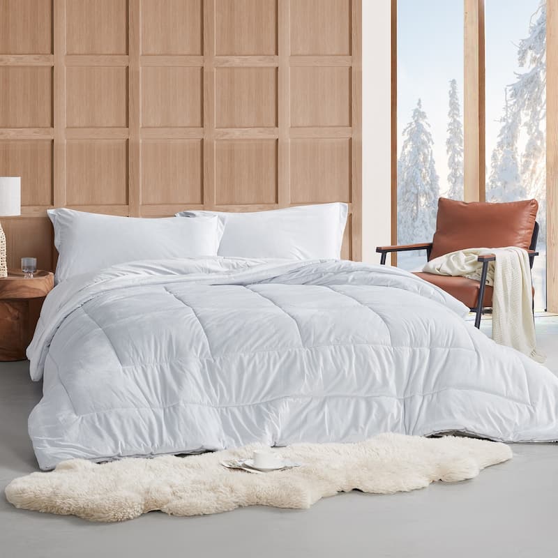 Icelandic Nights - Coma Inducer® Oversized Comforter Set - Arctic Ice - Oversized Queen