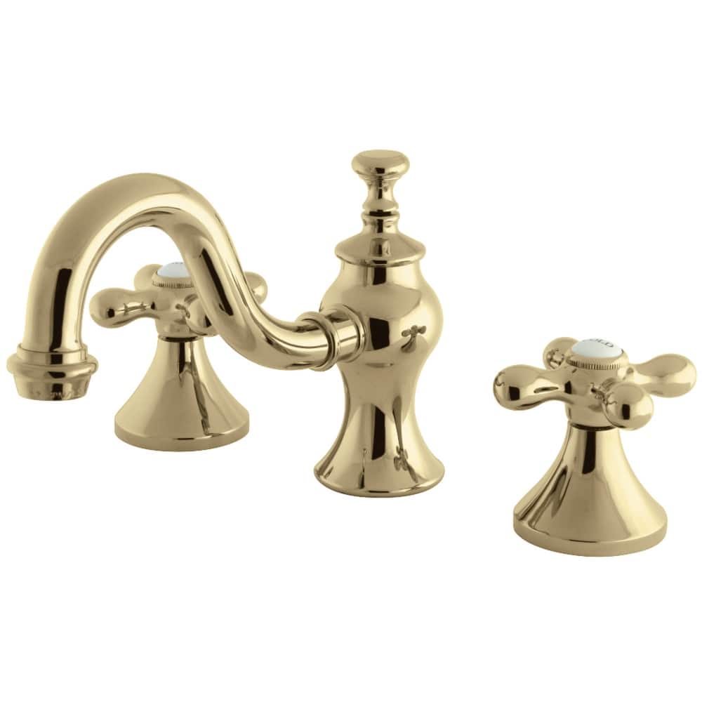 Kingston Brass Victorian Cross Widespread Bathroom Faucet