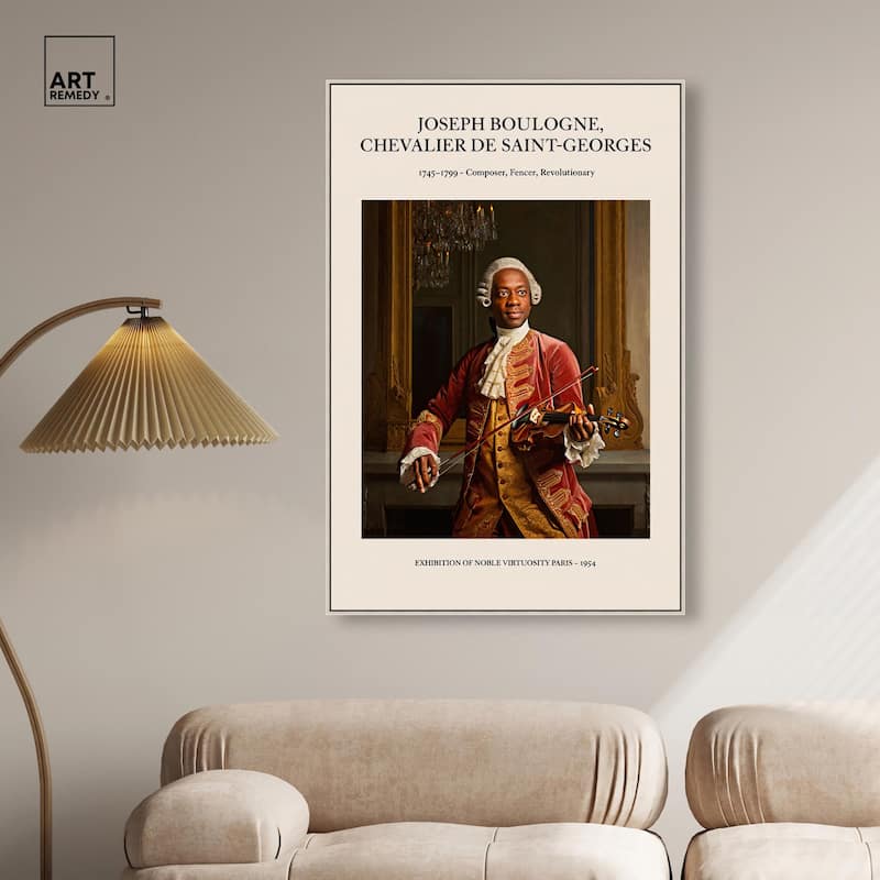 Noble Virtuosity Canvas by Art Remedy