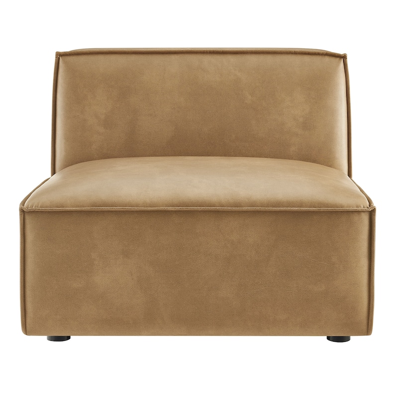 Restore Vegan Leather Armless Modular Chair