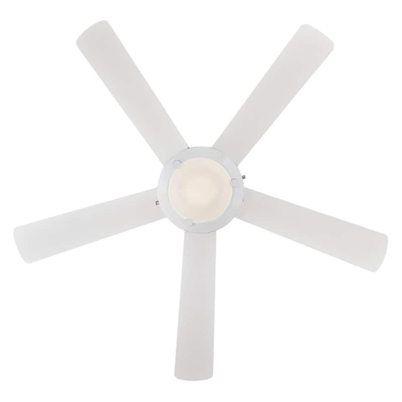 Westinghouse Lighting Comet 52-Inch 5-Blade Indoor Ceiling Fan with Dimmable LED Light Fixture and Frosted Glass