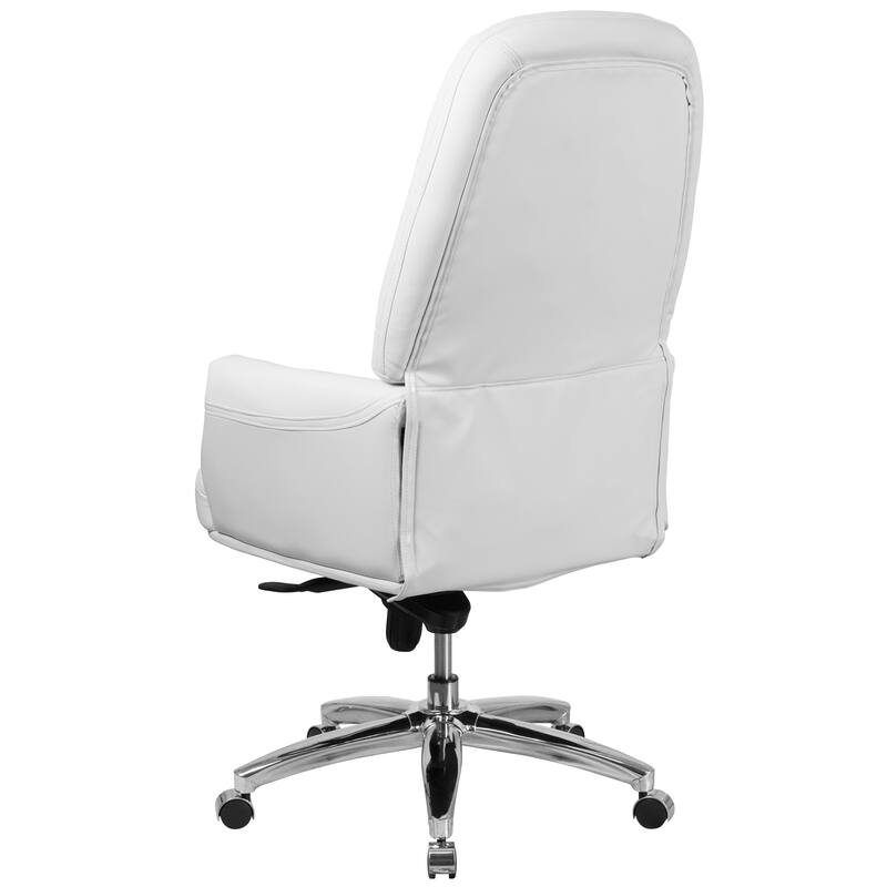 High Back Tufted LeatherSoft Executive Swivel Ergonomic Office Chair