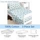 preview thumbnail 63 of 96, 3-Piece Cotton Toddler Sheet Set for Kids Boys & Girls (Animals, Fish, Sports, Floral)