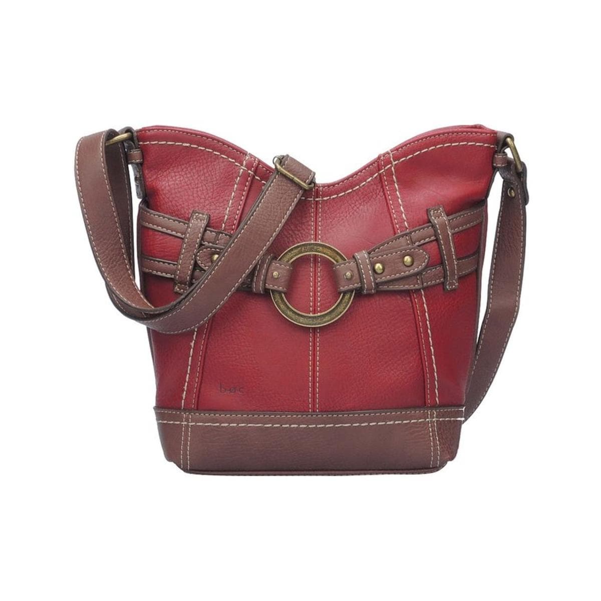 born distressed leather tote