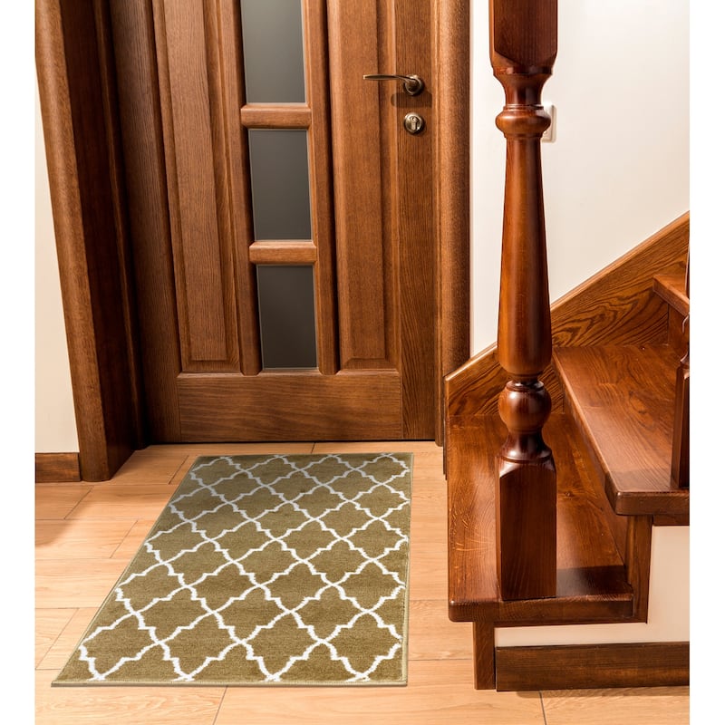 Sussexhome Non-Skid Safety, Slip Resistant Landing Rug - 2' x 3'