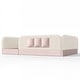 preview thumbnail 82 of 124, Twin/Full/Queen Teddy Fleece Floor Bed with Upholstered Safety Rails and Pocket