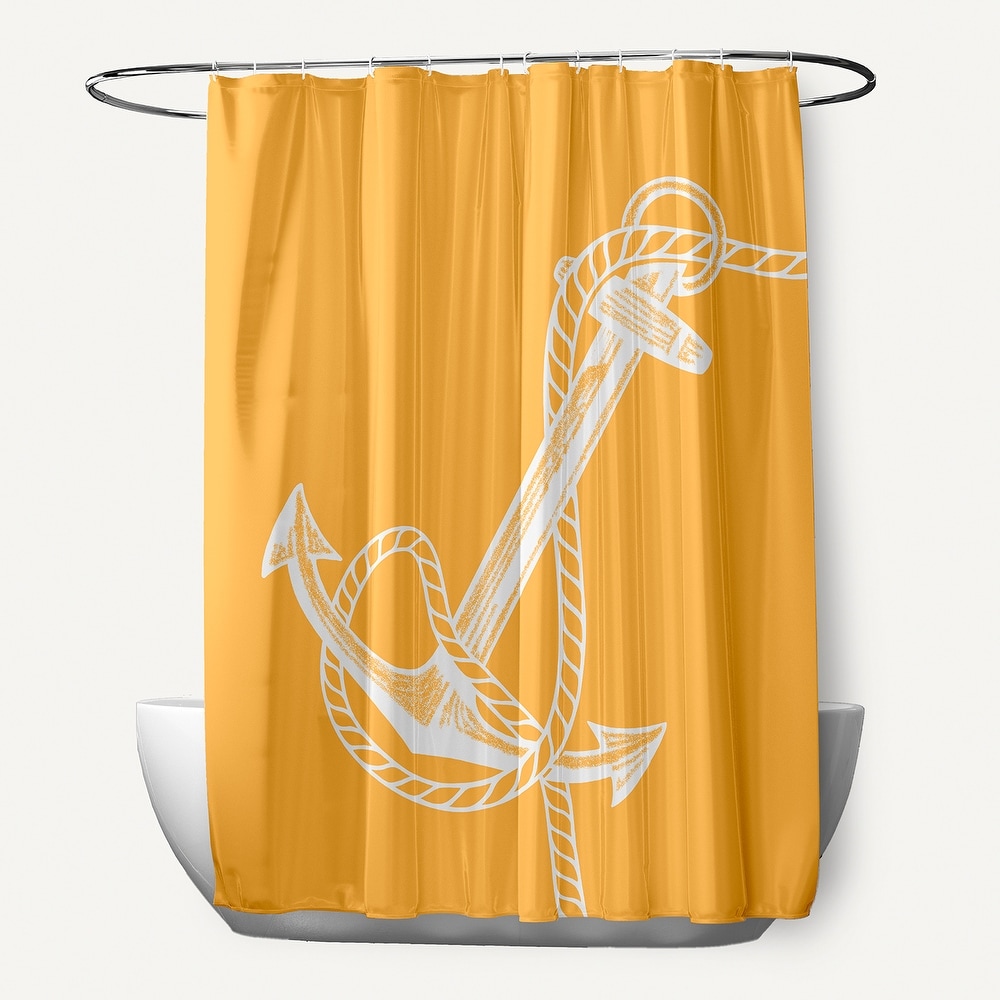 Mustard Button Shower Curtain Hooks - Set of 12 for sale online