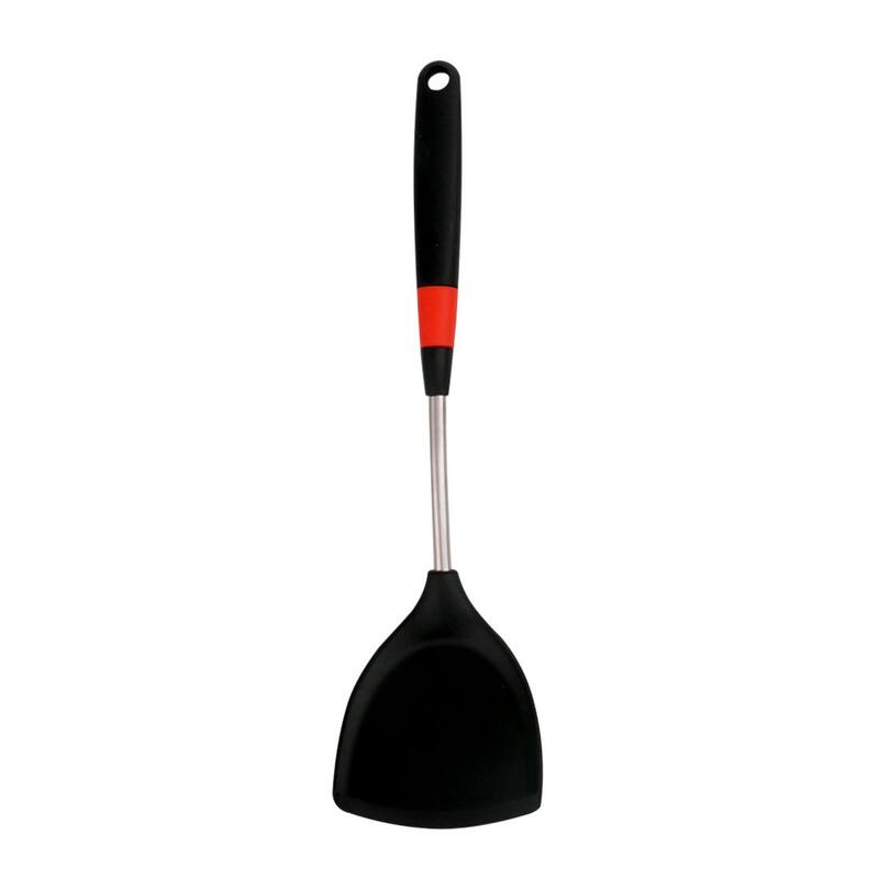 Silicone Turner Heat Resistant Non-stick Cookware Spatula Cooking - 15 " x 3.9 " (L*W)
