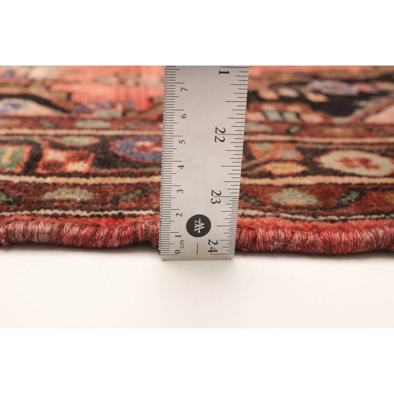 ECARPETGALLERY Hand-knotted Andelz Red Wool Rug - 3'11 x 9'10