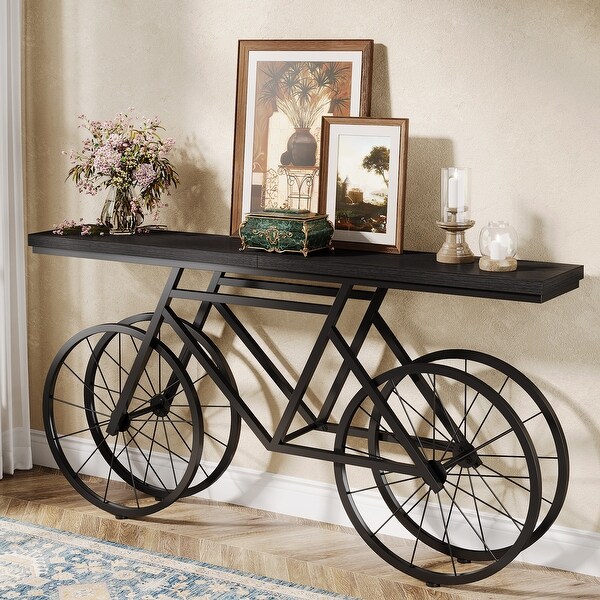 Extra long skinny sofa table sale