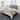 Designart "Gold and White Colliding Abstract" White Modern - Bed Cover Set With Shams
