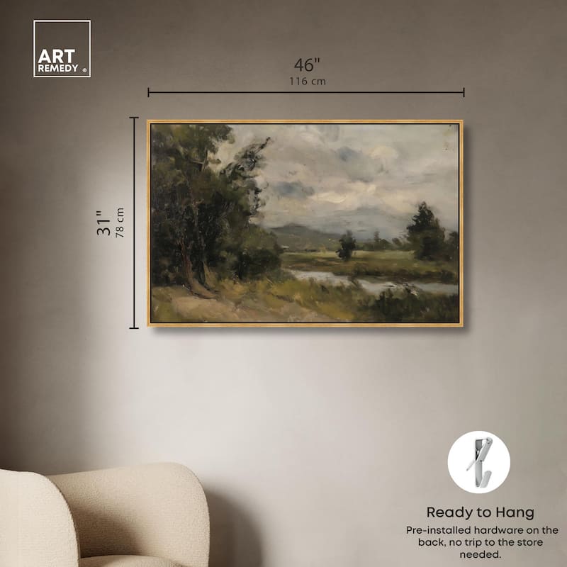 River's Path Canvas by Art Remedy