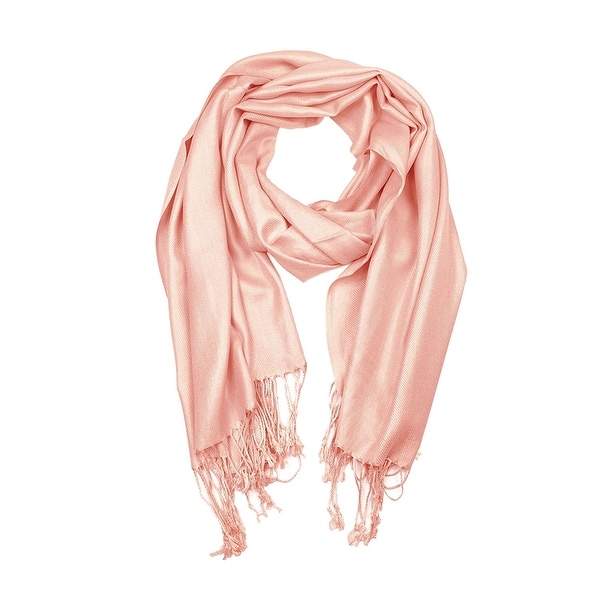 Beautiful Solid Colors Luxurious Pashmina Scarf Perfect Party Favor ...