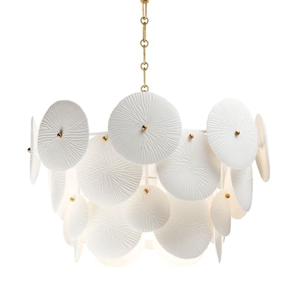 Maxim 12824WT Isla 4 Light 21" Wide Waterfall Chandelier
