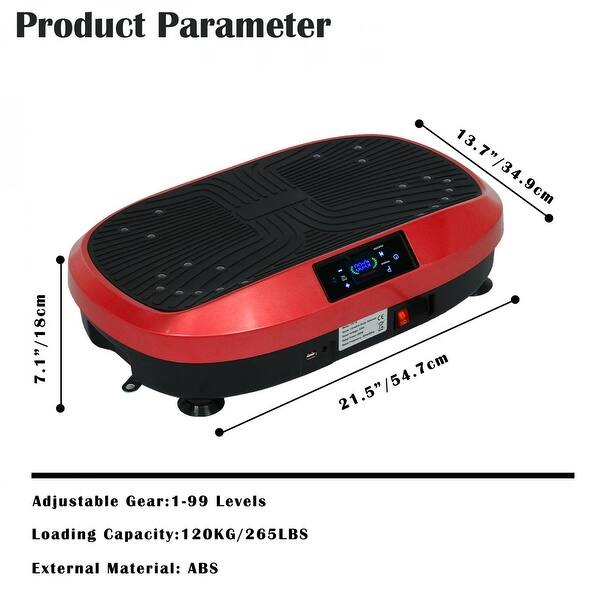 Bluetooth Fitness Vibration Plate Exercise Machine For Whole Body Training - Bed Bath & Beyond - 36146310 Bluetooth Fitness Vibration Plate Exercise Machine For Whole Body Training - Bed Bath & Beyond - 36146310