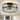 Airsurfer 16.5" Vintage Cage Ceiling Fan with Light, 7 Blades, 6 Speed, Low Profile Flush Mount, Reversible Airflow