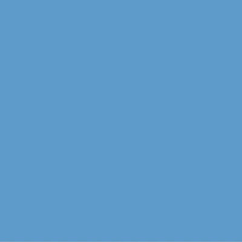 Color Studio 12" Traditional Taper Unscented Smokeless Paraffin Wax Candle Blue, Set of 4, Burn Time 8 hrs.