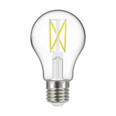 5 Watt LED A19 Clear Medium Base 4000K 90 CRI 120 Volt
