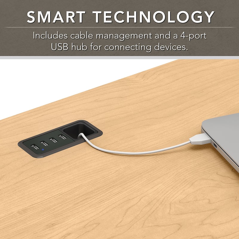 Cabot 60W L Shaped Computer Desk with Storage by Bush Furniture