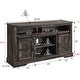 preview thumbnail 23 of 28, Farmhouse Wood TV Stand, Highboy Entertainment Center, Media Console