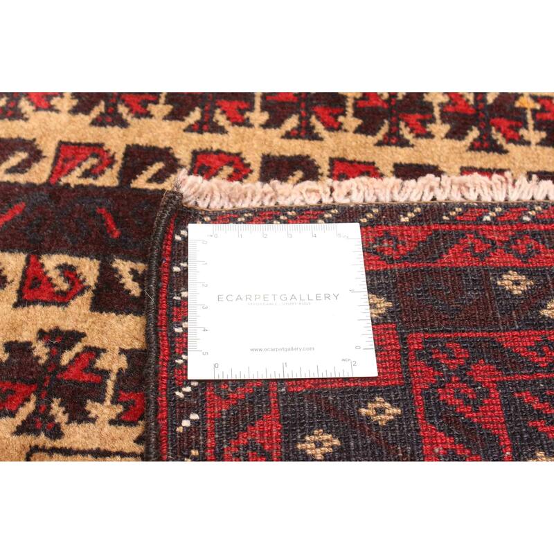 ECARPETGALLERY Hand-knotted Teimani Beige Wool Rug - 3'1 x 4'7