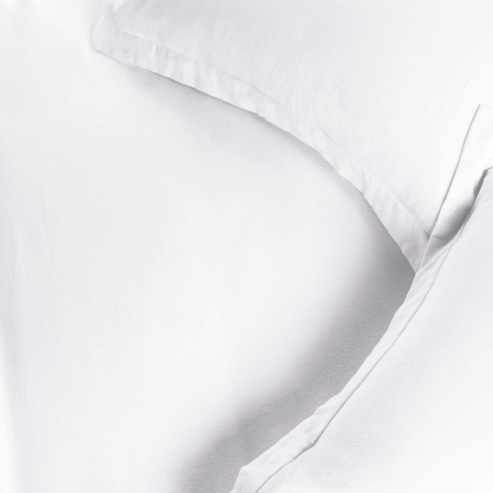 Superior Classic Solid Flannel Cotton Duvet Cover Set - Picture 45 of 45