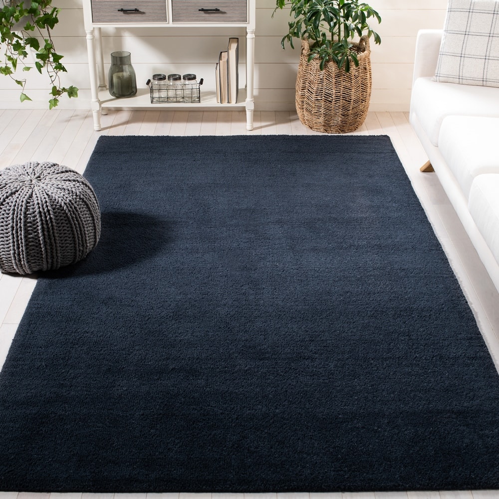 SAFAVIEH Handmade Himalaya Colorweave Plaid Modern Wool Rug