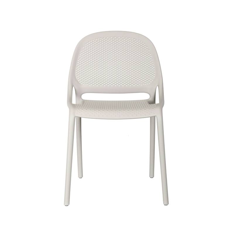 Shay Set of 4 Stackable Dining Chairs, Indoor/Outoor