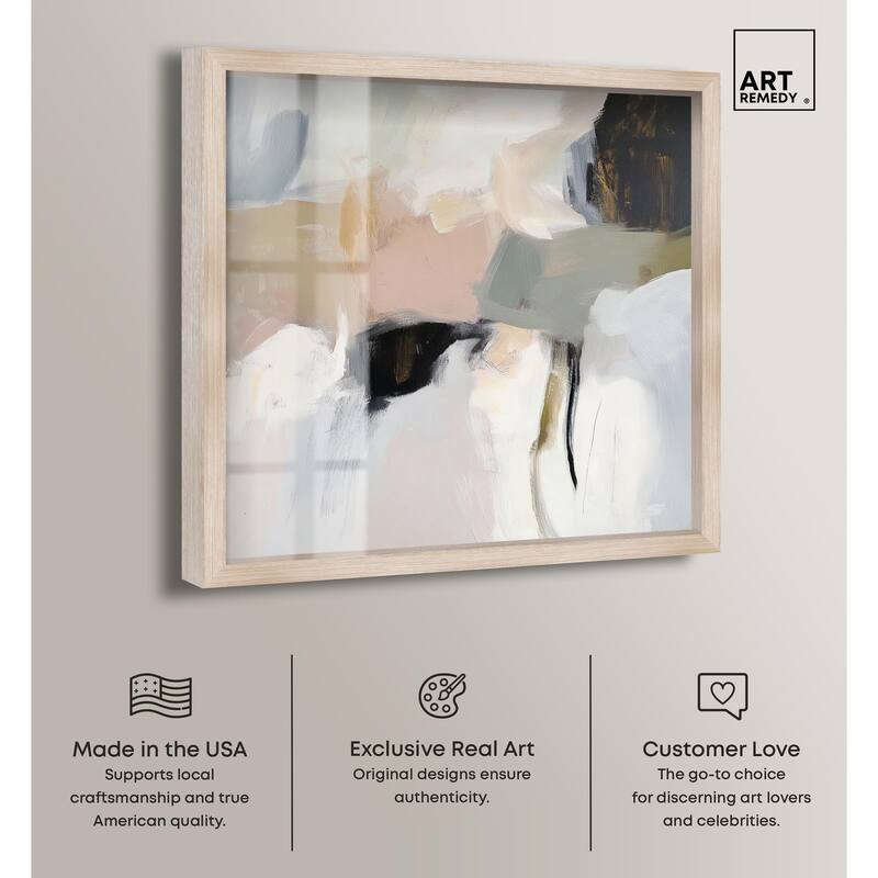 Softened Encounters I Shadowbox by Art Remedy
