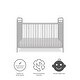 preview thumbnail 16 of 28, Little Seeds Monarch Hill Hawken Metal Crib