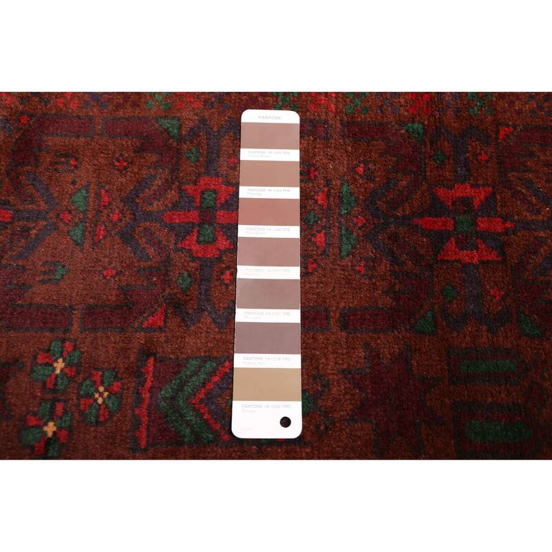 ECARPETGALLERY Hand-knotted Teimani Brown Wool Rug - 3'7 x 5'10