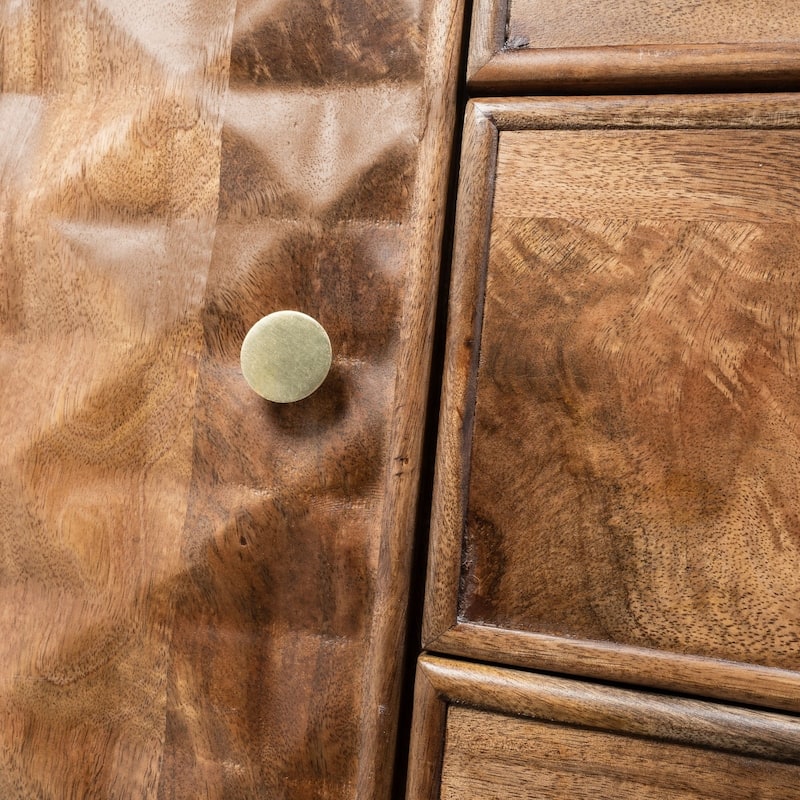 Hadley 55" Wide Solid Mango Wood Sideboard - 55" x 15.5" x 29.5"