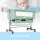 preview thumbnail 4 of 6, Baby Bassinet Bedside Sleeper Foldable Baby Bed to Bed - 35.00" * 23.00" * 50.00