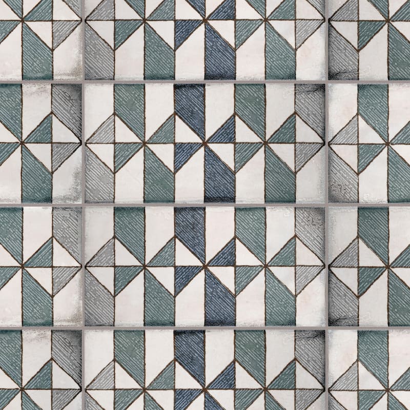 Merola Tile Essenza Valentina 5-7/8" x 11-7/8" Ceramic Wall Tile